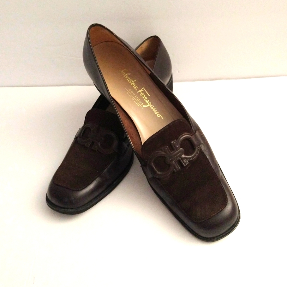 Salvatore Ferragamo leather loafers